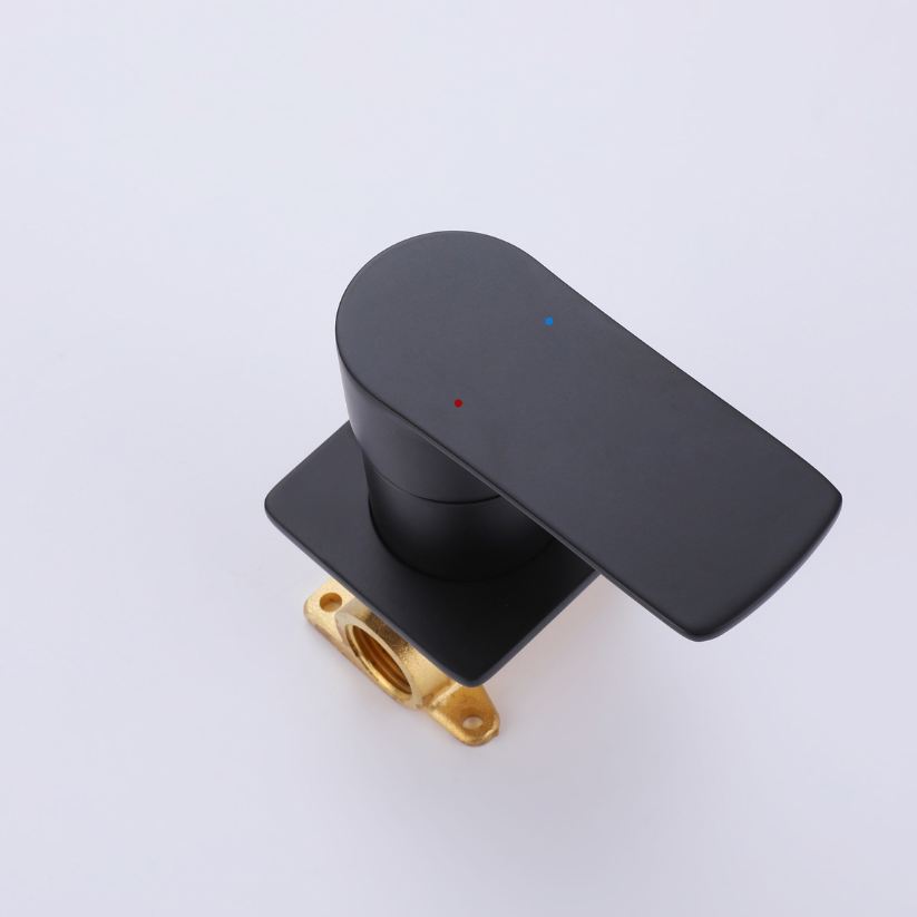 Inbouw wastafelkraan Louise - Mat zwart