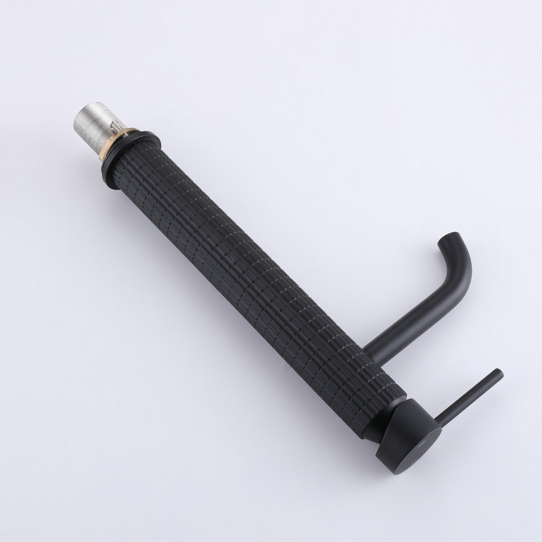 Hoge wastafelkraan Angelica - Matte black - 30,5 × 5,5 × 19 cm