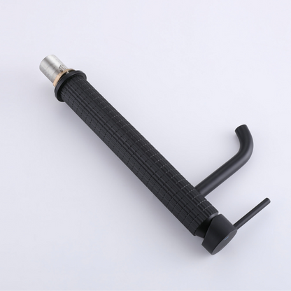 Hoge wastafelkraan Angelica - Matte black - 30,5 × 5,5 × 19 cm