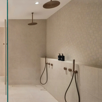 Inbouw Mengkraan Valencia - 1-Gats - Brushed bronze