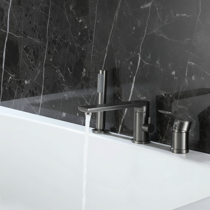 Opbouw badkraan Vero – Gunmetal grey - 21,6 × 24 × 19,5 cm