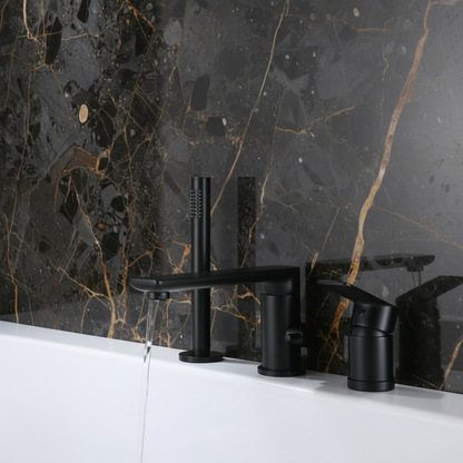 Opbouw badkraan Vero – Matte black - 21,6 × 24 × 19,5 cm