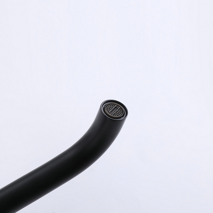 Hoge wastafelkraan Angelica - Matte black - 30,5 × 5,5 × 19 cm