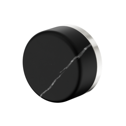 Inbouw mengkraan – Sorrento – Marquina Black – Brushed nickel