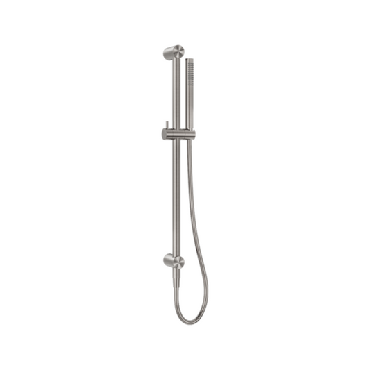 Staafhanddouche met glijstang Capri - Brushed nickel